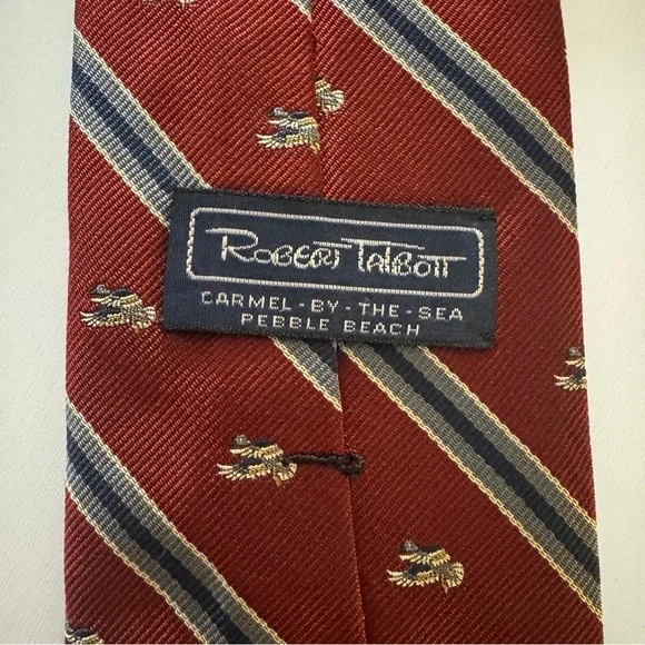 Vintage Robert Talbott Silk Tie - Picture 4 of 5